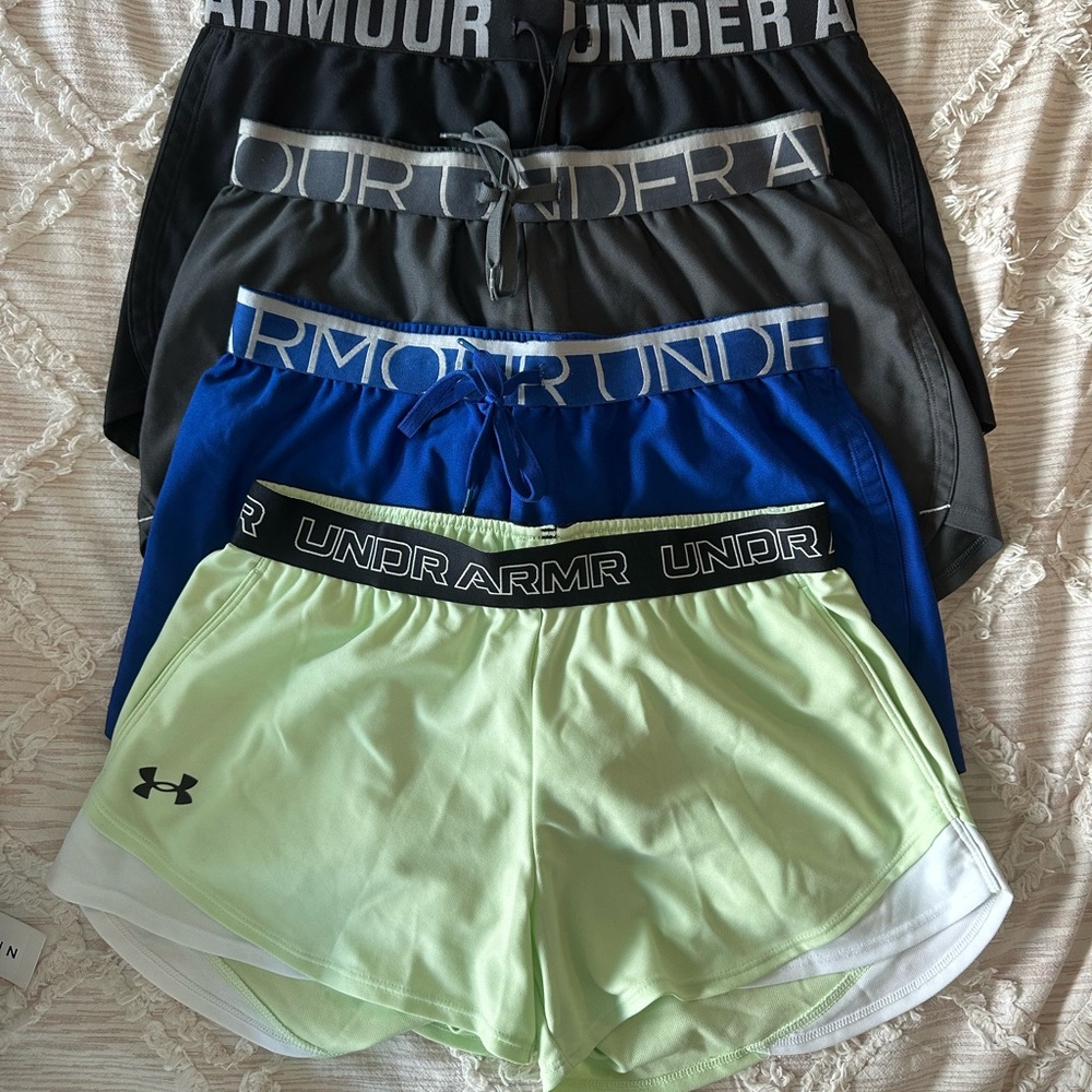 Under Armour Blue Athletic Shorts